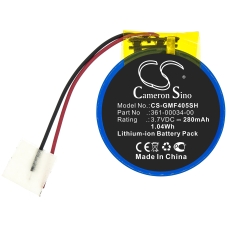 Compatible battery replacement for Garmin 361-00034-00