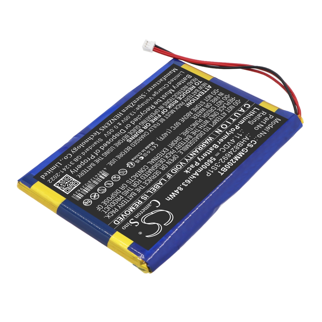 Battery compatible with Golden media CS-GMM200BT