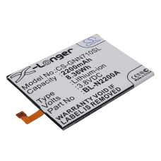Compatible battery replacement for GIONEE BL-N2200A