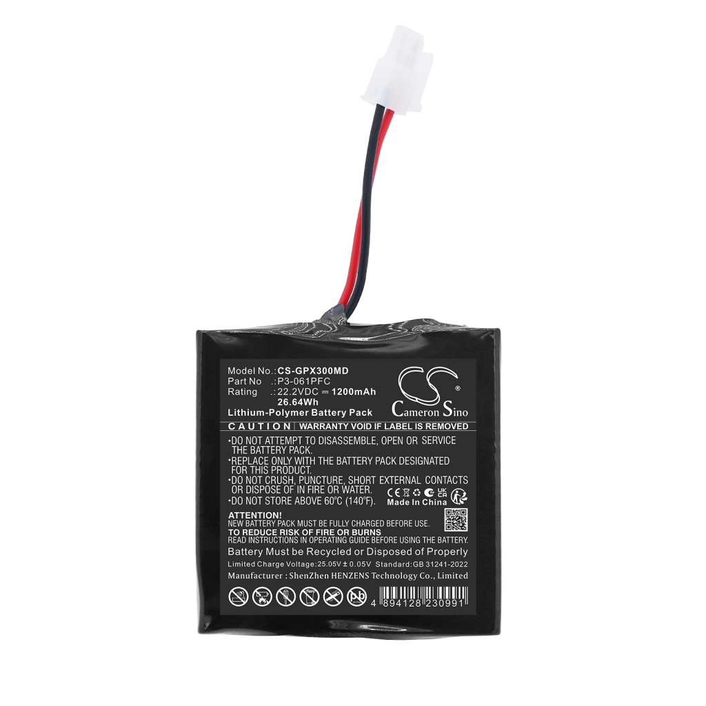 Battery compatible with Genoray CS-GPX300MD