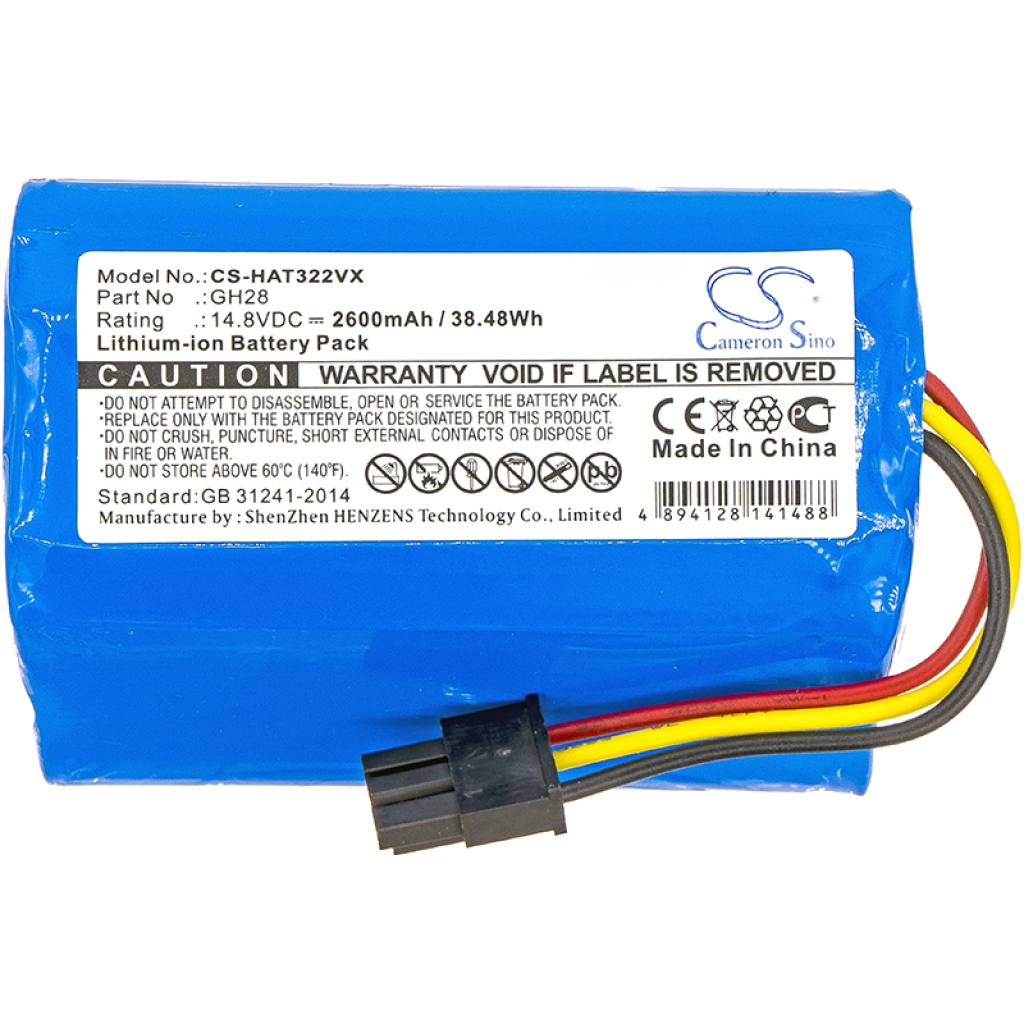 Compatible battery replacement for Haier GH28