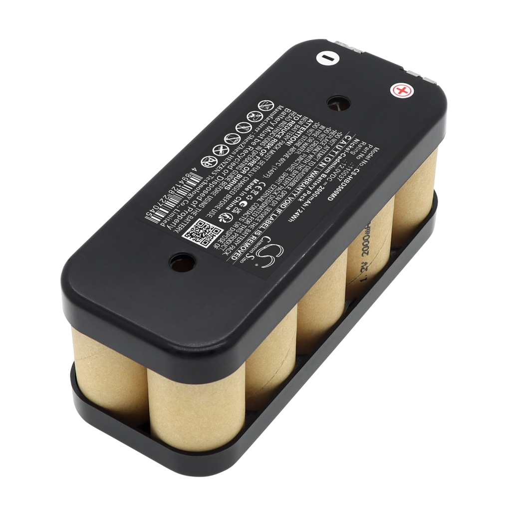 Battery compatible with Hellige Phillips CS-HBD500MD