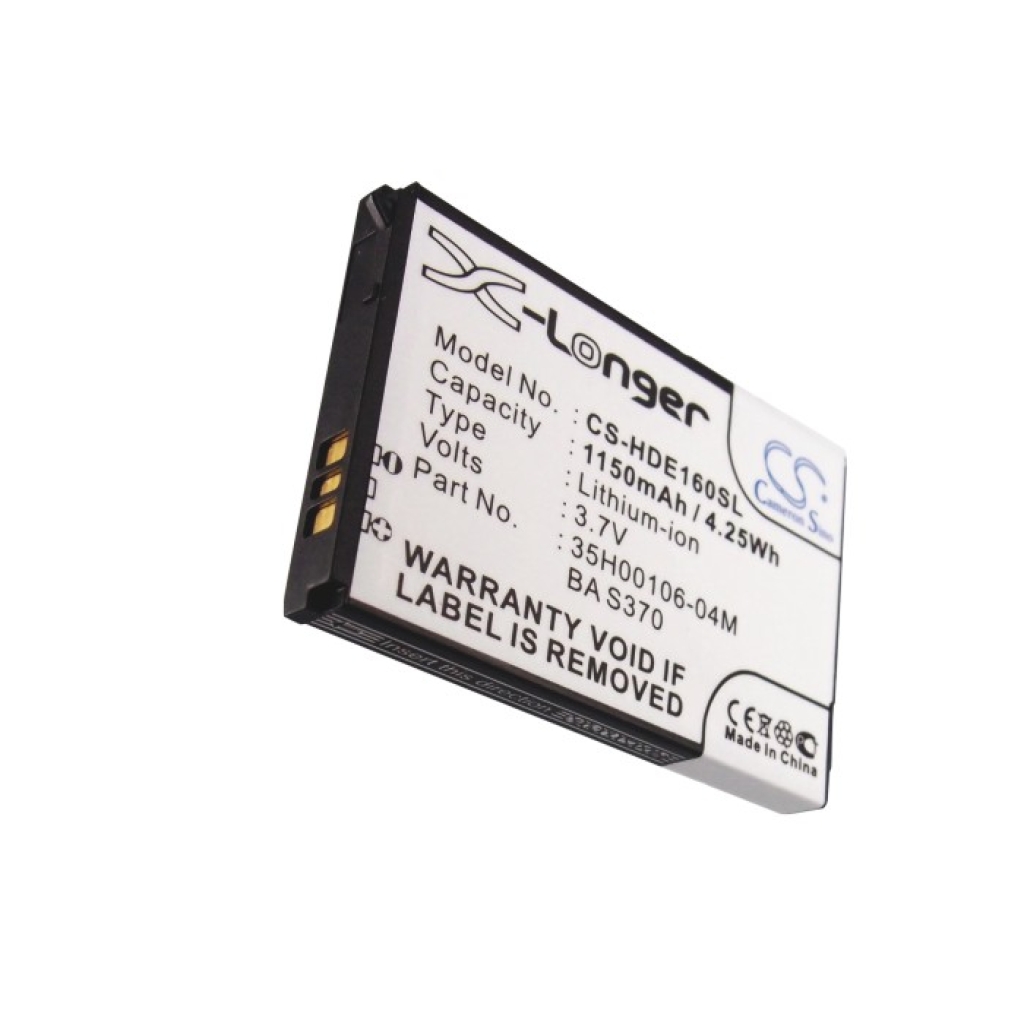 Battery compatible with HTC T-Mobile CS-HDE160SL