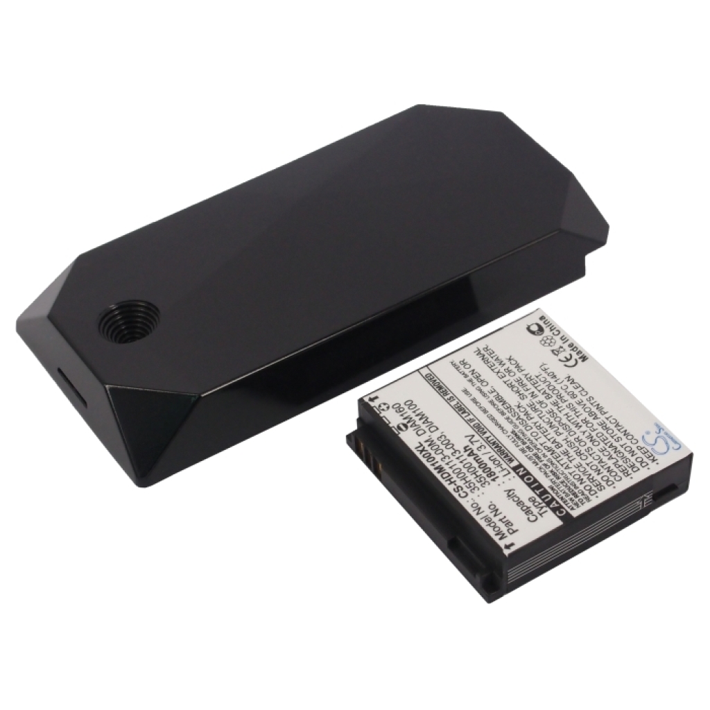 Battery compatible with HTC O2 DOPOD CS-HDM100XL