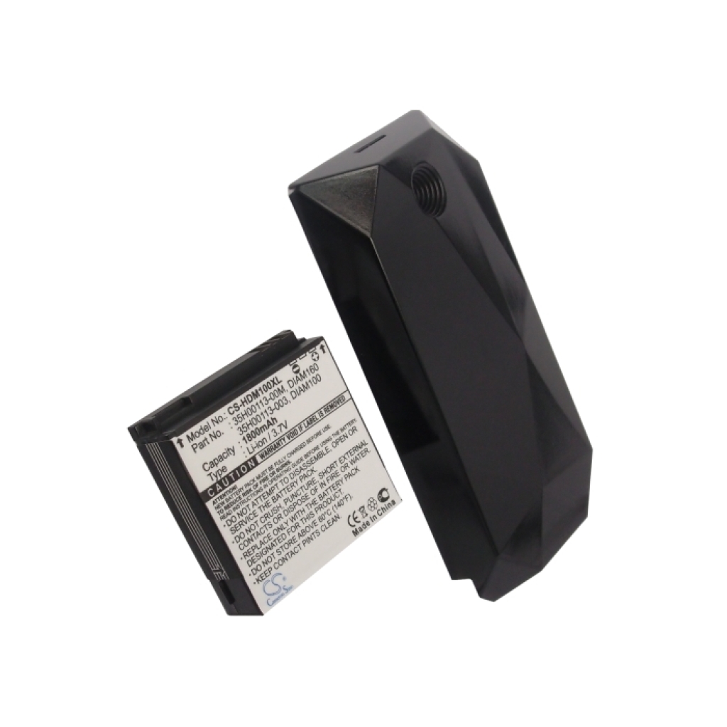 Battery compatible with HTC O2 DOPOD CS-HDM100XL