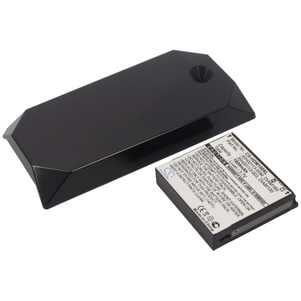Battery compatible with HTC O2 DOPOD CS-HDM100XL