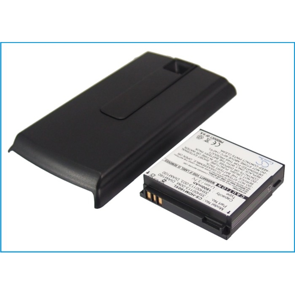 Battery compatible with HTC SoftBank T-Mobile CS-HDM160XL