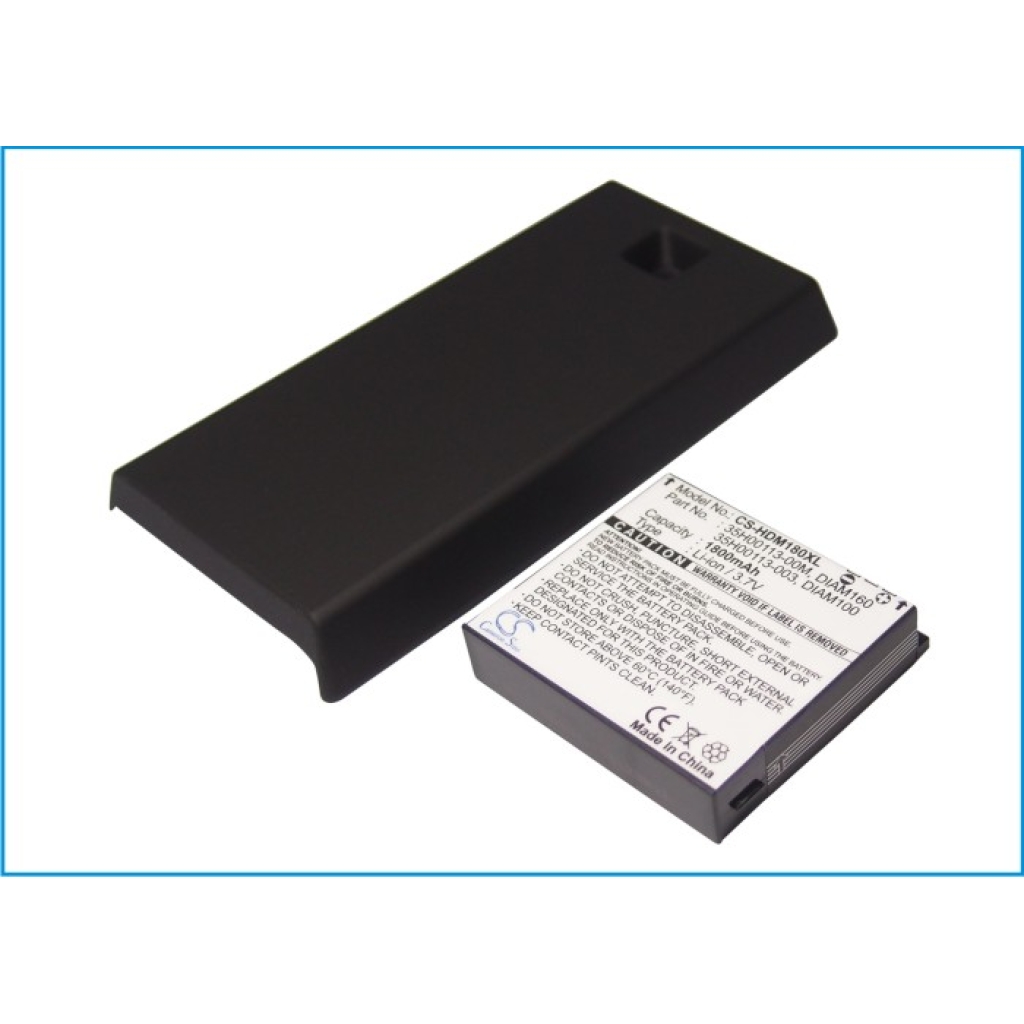 Battery compatible with O2 CS-HDM180XL
