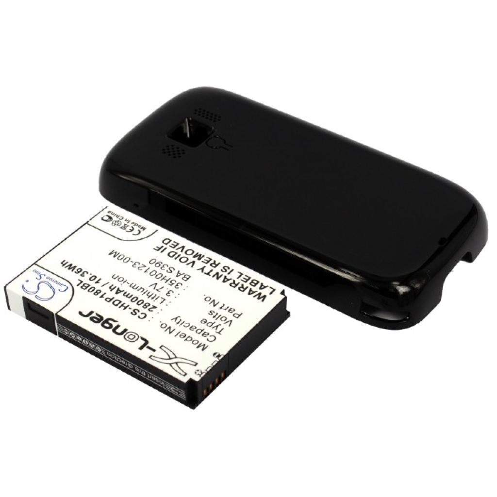 Battery compatible with HTC Sprint T-Mobile CS-HDP180BL