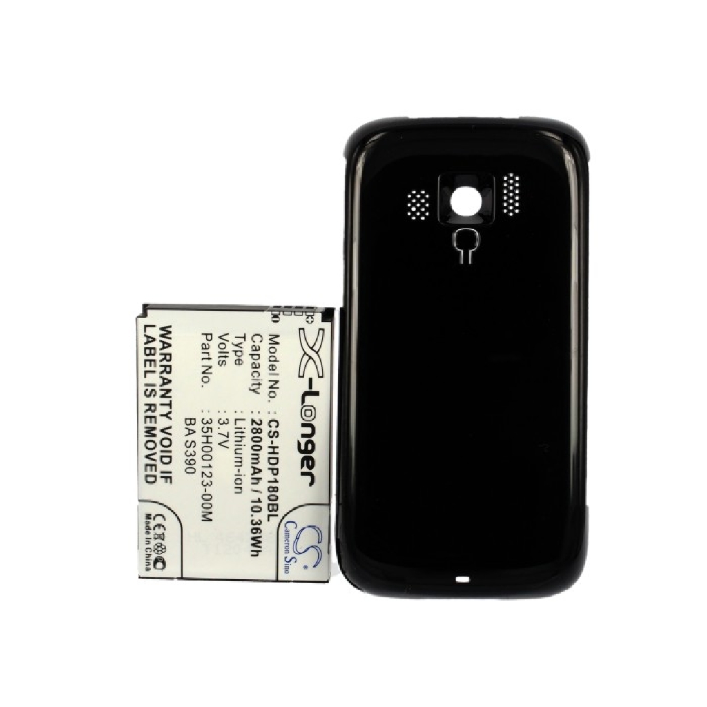 Battery compatible with HTC Sprint T-Mobile CS-HDP180BL