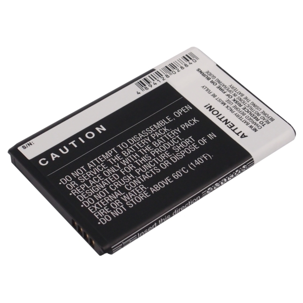 Battery compatible with Verizon HTC AT&T Sprint T-Mobile CS-HDP180XL