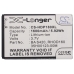 Battery compatible with Verizon HTC AT&T Sprint T-Mobile CS-HDP180XL