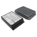 CS-HDS730XL reverse view; battery and cover with snap tabs