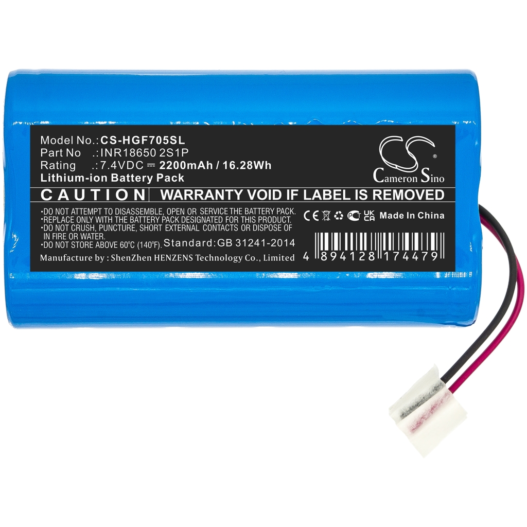Battery Replaces INR18650 2S1P