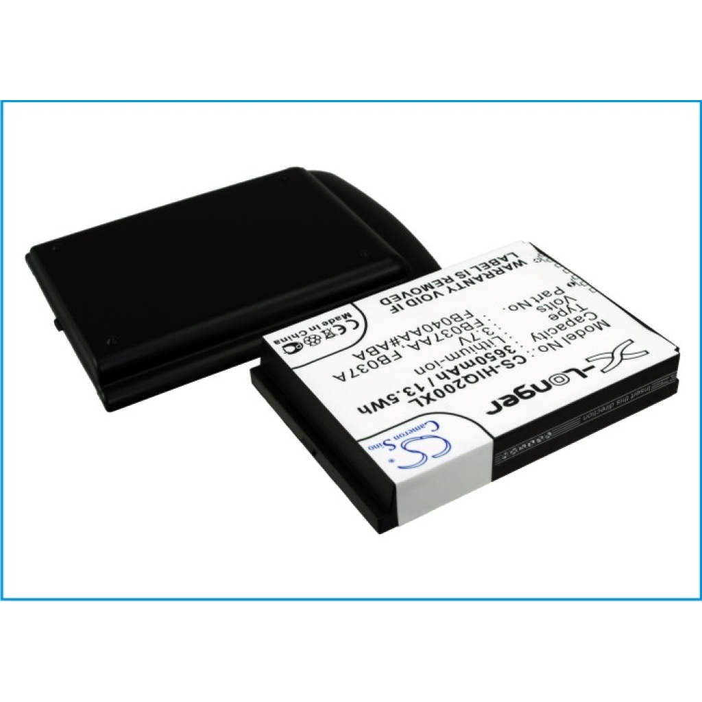 Battery compatible with HP CS-HIQ200XL