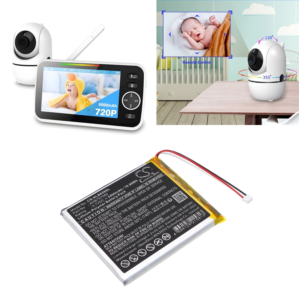 BabyPhone Battery Hellobaby CS-HLB658SL
