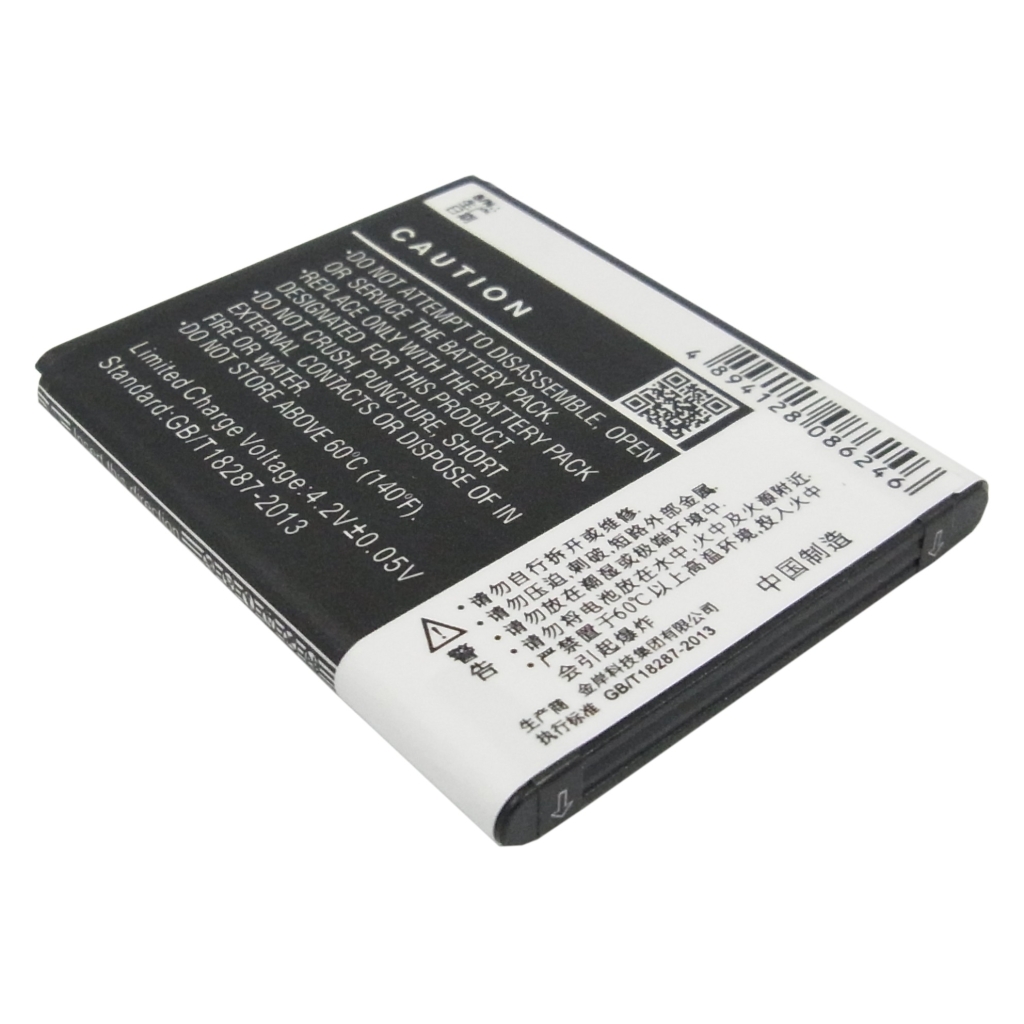 CS-HSE860XL – contacts view; 3 gold rectangular contacts on bottom edge