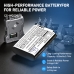 Battery compatible with Hollyland CS-HSM100SL