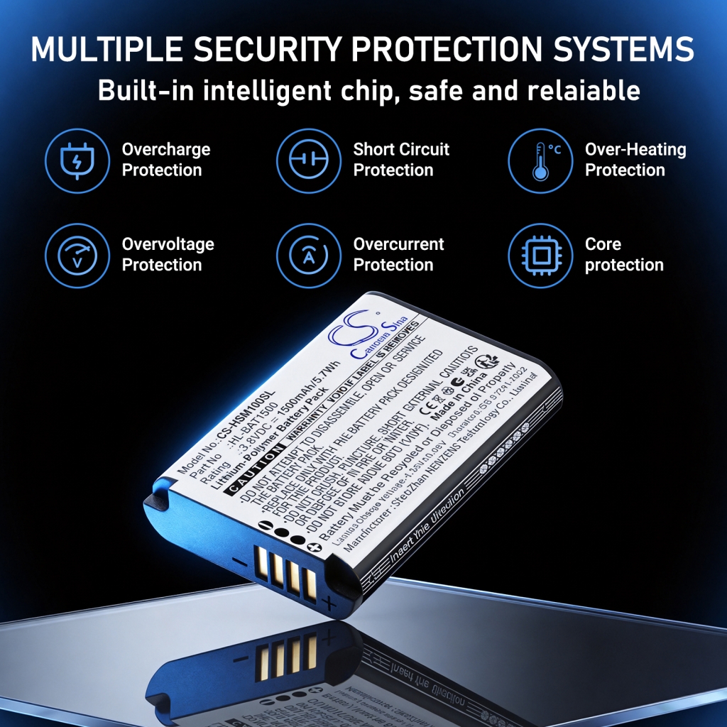 Battery compatible with Hollyland CS-HSM100SL