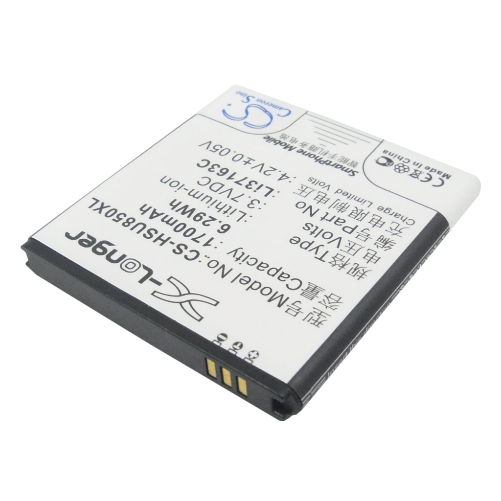 Battery compatible with Hisense CS-HSU850XL