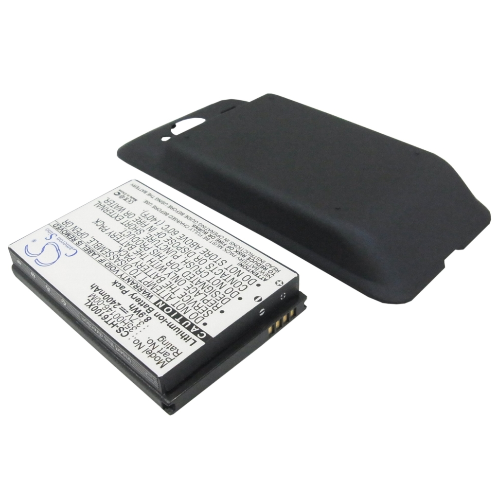 Battery compatible with HTC Sprint CS-HT6100XL