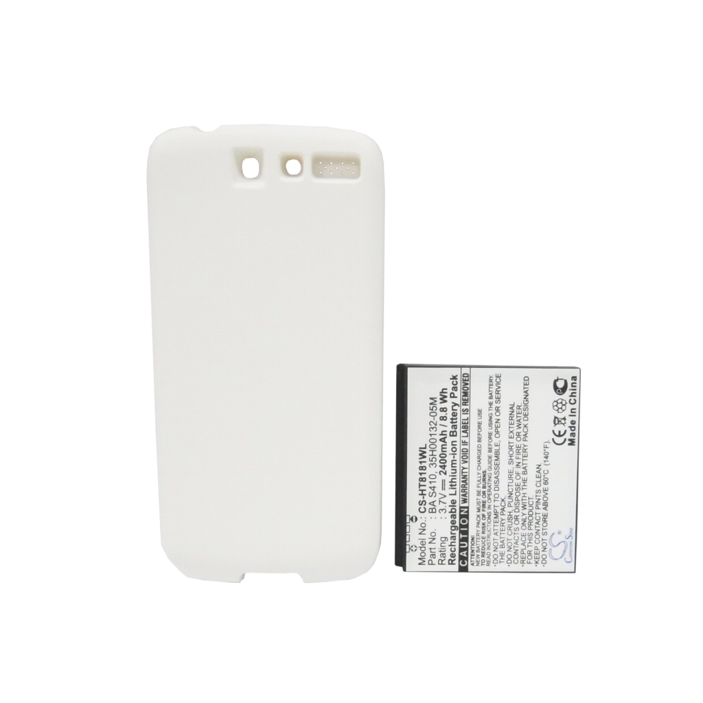 Battery compatible with Vodafone HTC SoftBank T-Mobile Google CS-HT8181WL