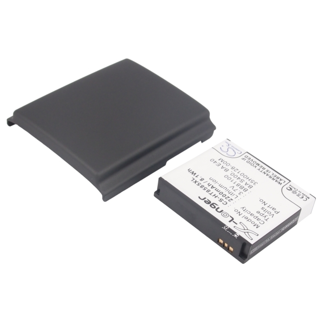 CS-HT8585XL 2200mAh Li-ion HTC phone battery + replacement cover
