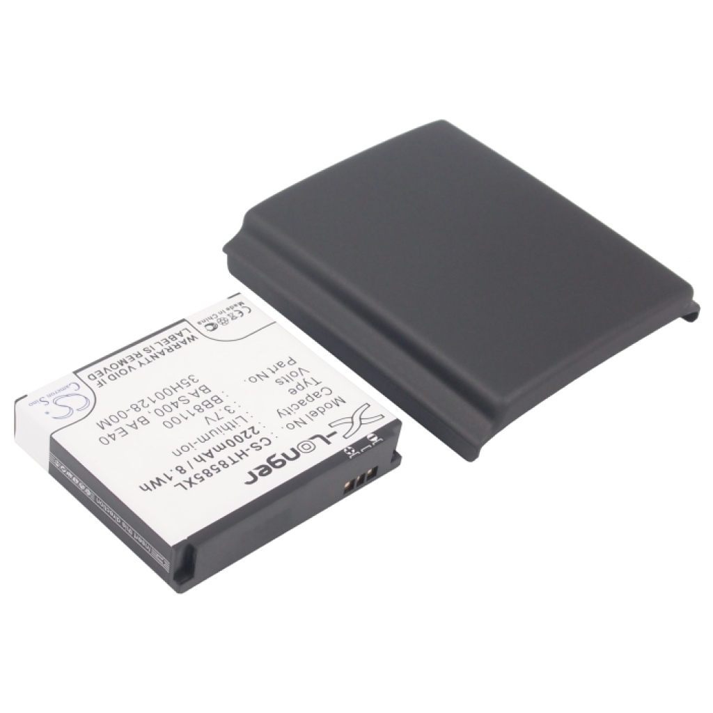 CS-HT8585XL side view label and contacts with cover