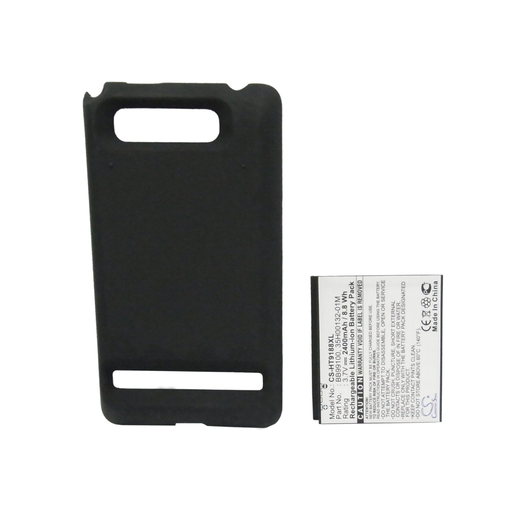 Battery compatible with HTC CS-HT9188XL