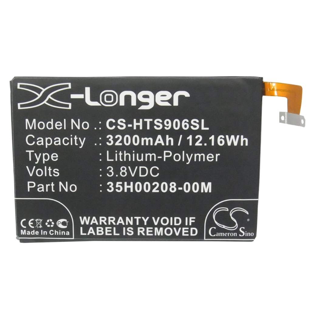 Battery compatible with HTC CS-HTS906SL