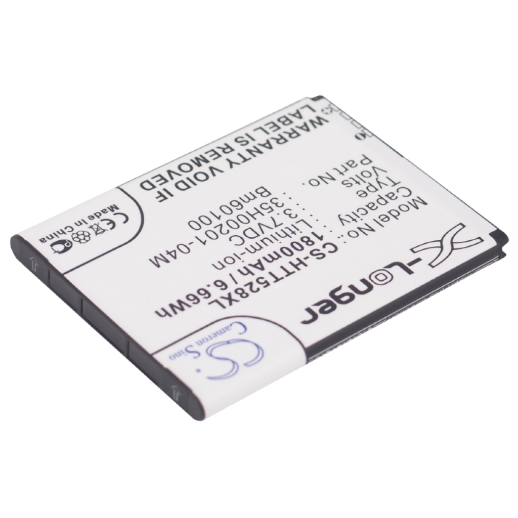 CS-HTT528XL reverse angled label 1800mAh