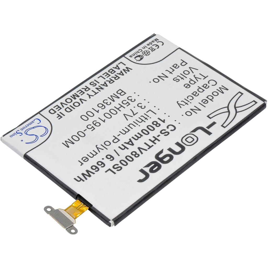 Battery compatible with HTC CS-HTV800SL