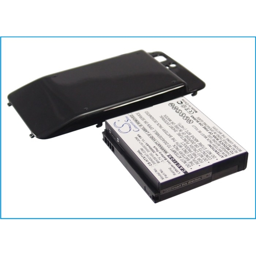 CS-HTX710HL battery separated from back cover, contacts at bottom
