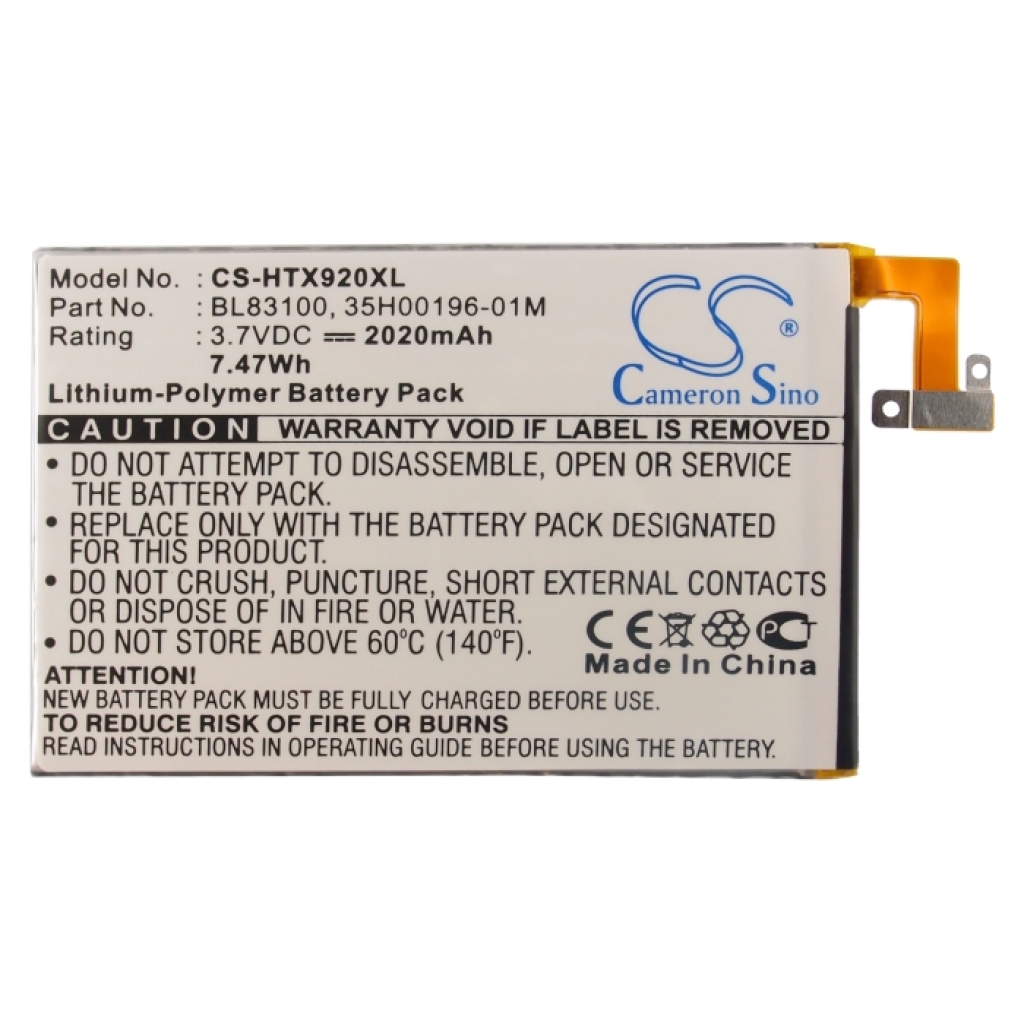 Battery for HTC Droid DNA