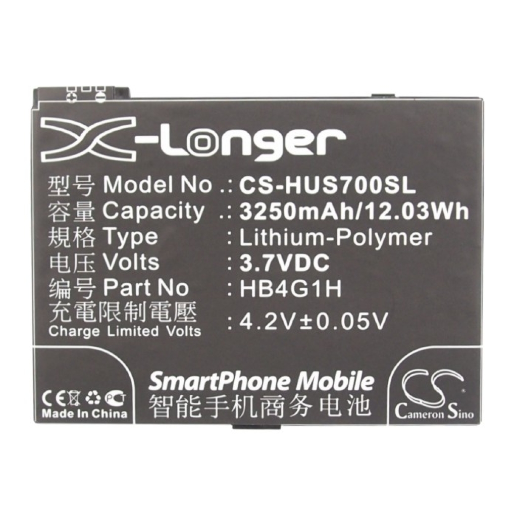 Battery compatible with Huawei CS-HUS700SL