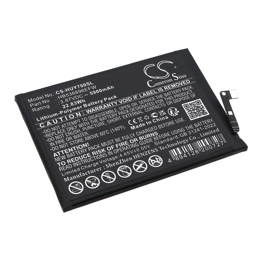 Compatible battery replacement for Huawei HB536896EFW