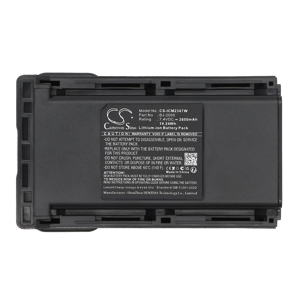 Two-Way Radio Battery Icom IC-F4062