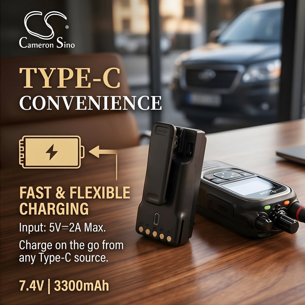 Battery compatible with Icom CS-ICM284TC