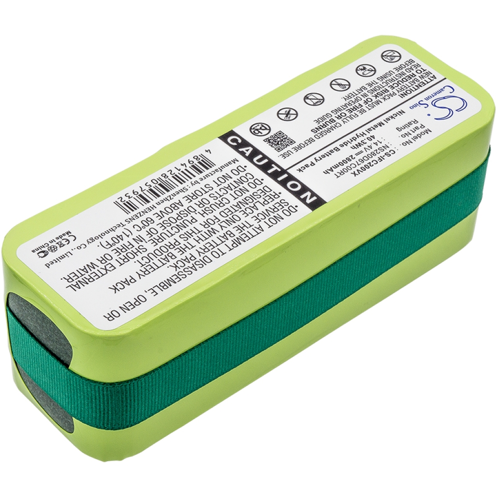 Compatible battery replacement for Aircraftvacuums NS280D67C00RT