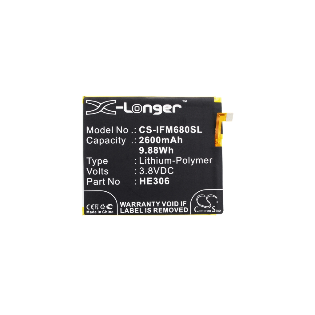 Battery compatible with Infocus CS-IFM680SL