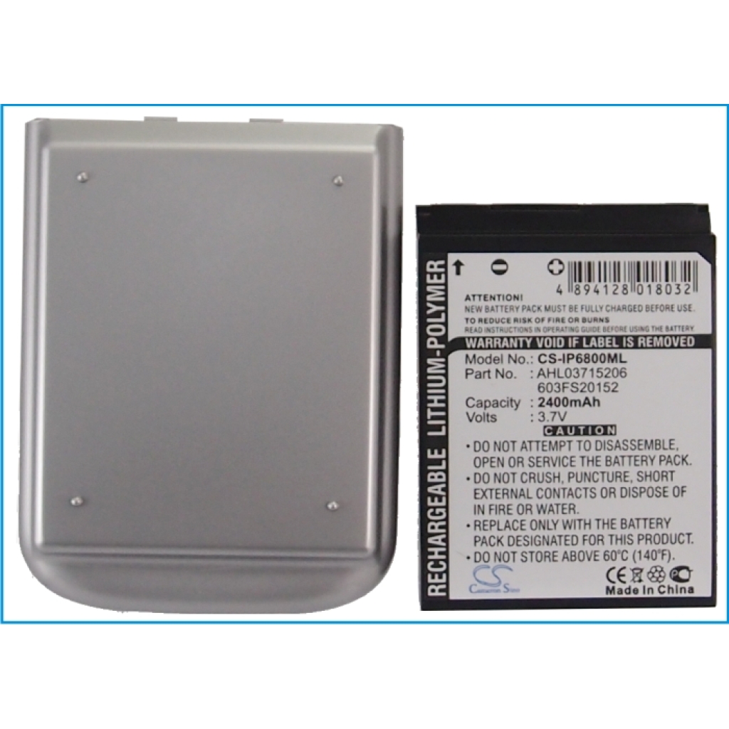 Battery compatible with HP CS-IP6800ML