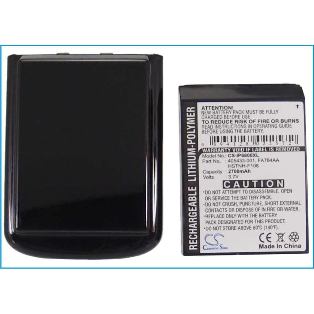Battery compatible with HP CS-IP6800XL