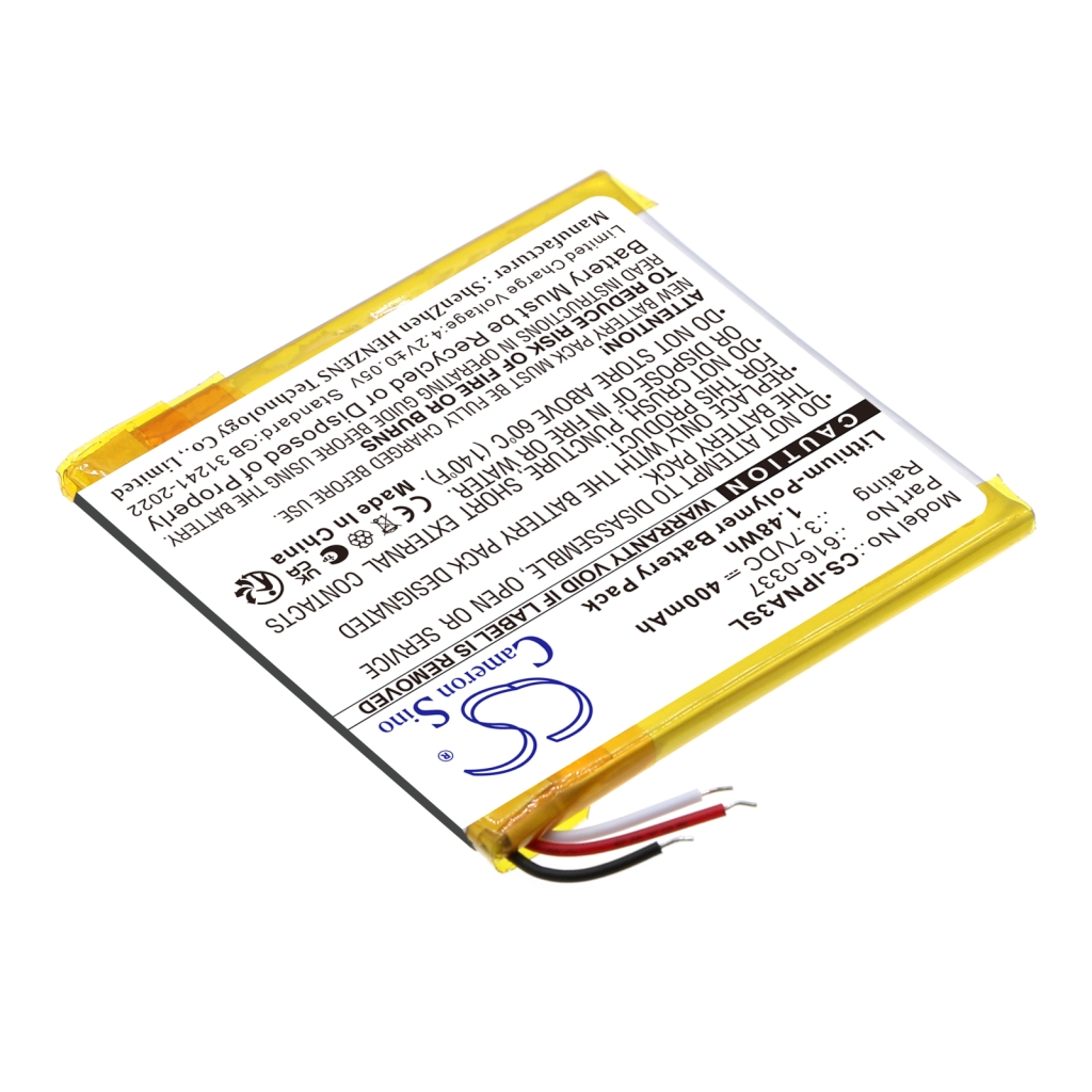 Battery compatible with Apple CS-IPNA3SL