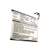 Battery compatible with Apple CS-IPT8SL
