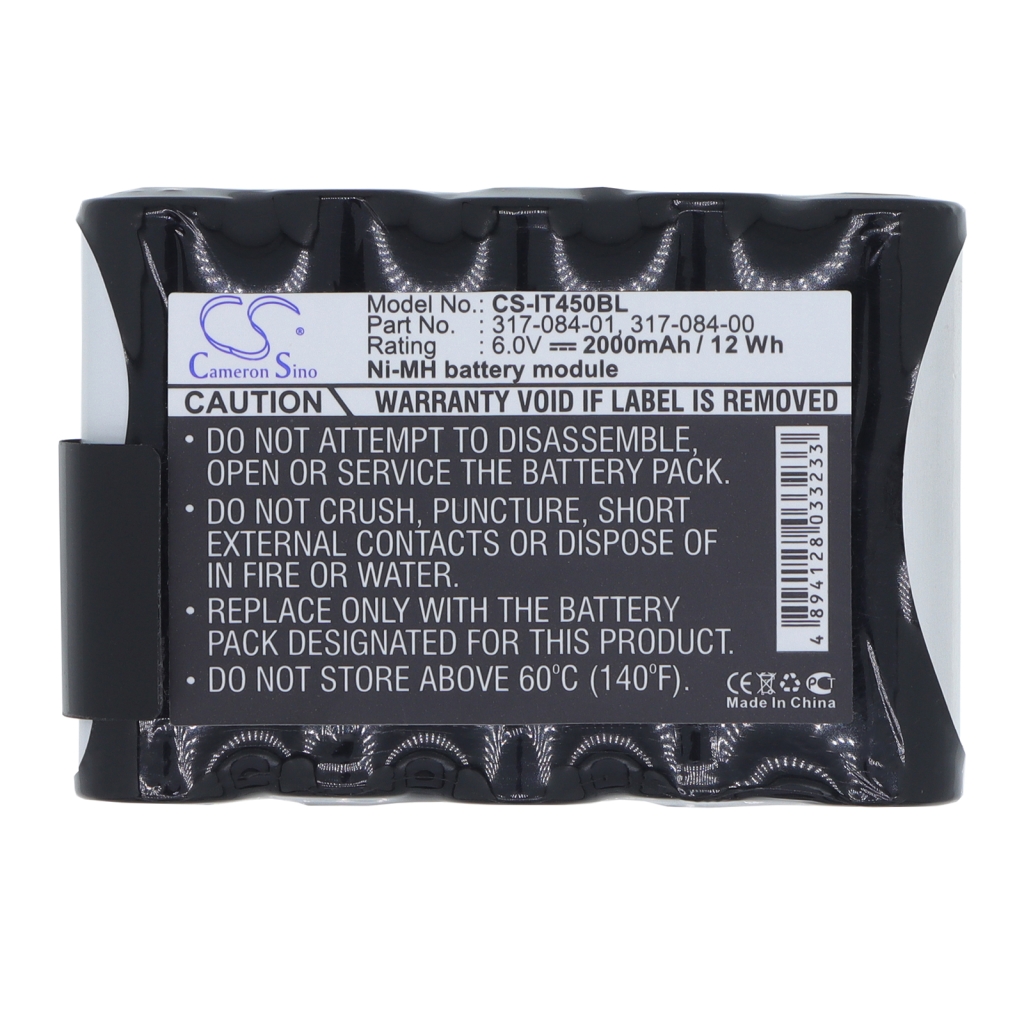 Battery compatible with Intermec CS-IT450BL