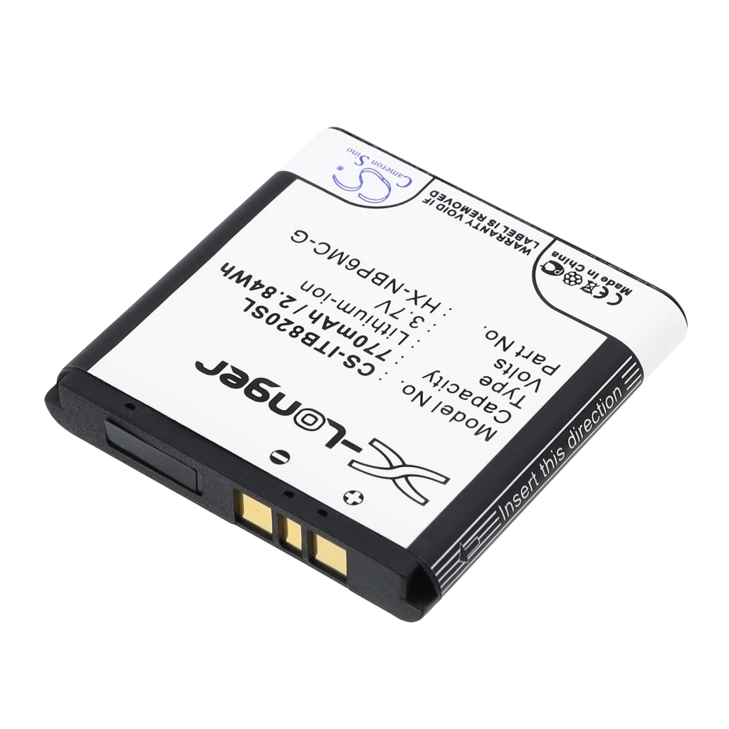 Battery compatible with i-Blue CS-ITB820SL