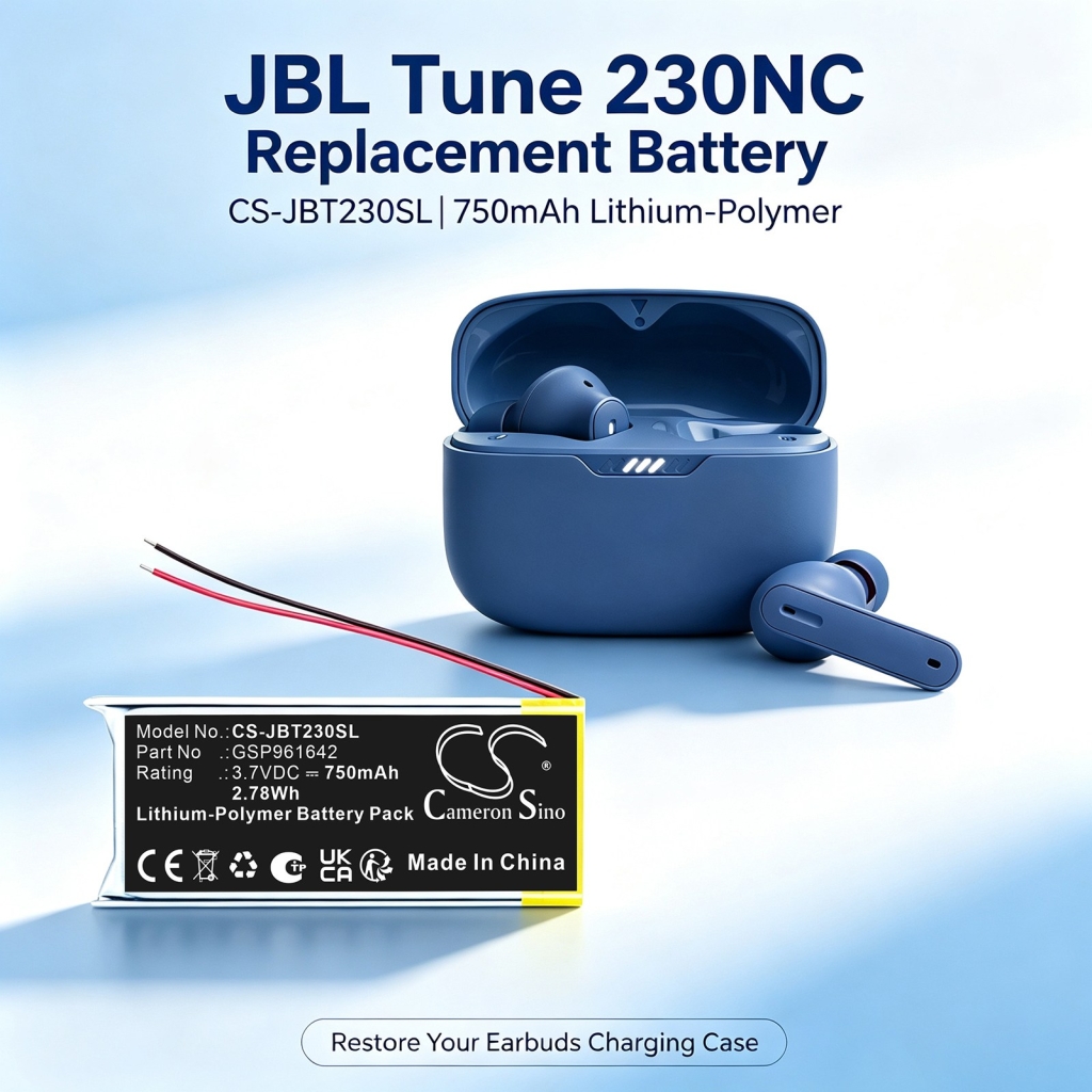 Battery compatible with Jbl CS-JBT230SL