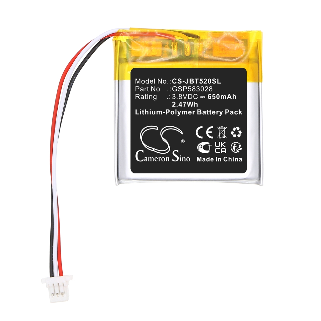 Wireless Headset Battery Jbl CS-JBT520SL