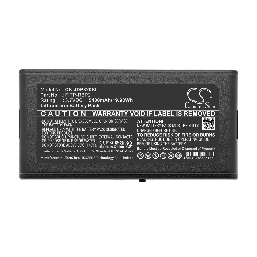 Battery compatible with Viavi CS-JDP820SL