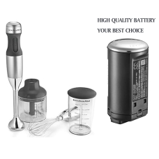 Compatible battery replacement for KitchenAid 5KCL12IBOB,5KHB3581